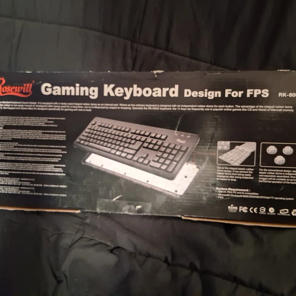 RK-800G gaming keyboard